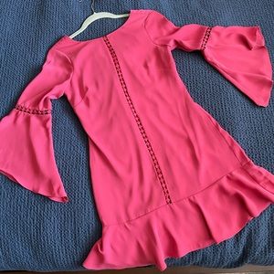 White House Black Market BRAND-NEW Coral Dress